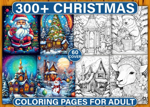 Christmas Coloring Pages for Adult Vol-3: A Festive Creative Toolkit