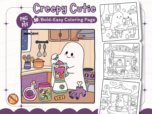 Creepy Cutie Halloween Coloring Pages: Your Ultimate Guide