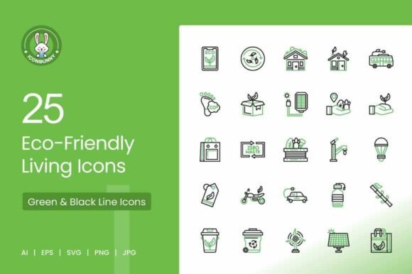 Eco-Friendly Living Icons: Your Visual Toolkit for Sustainability