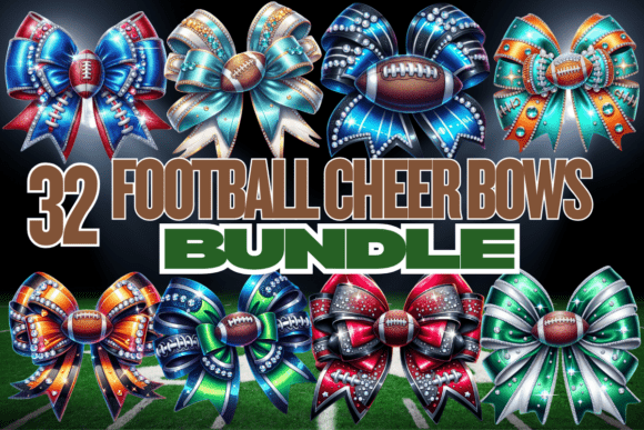 Football Cheer Bow Bundle: A Designer's Playbook for Game Day Graphics