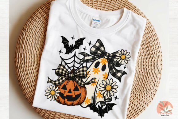 Retro Preppy Distressed Fall Ghost PNG: Your New Go-To for Autumn Projects