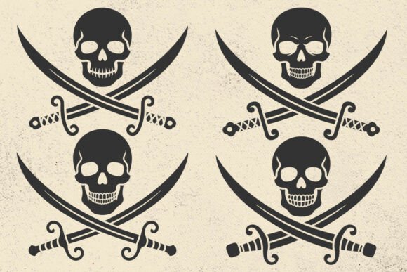 Unleash Bold Adventures with Pirate Flag Ship SVG